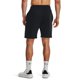 thumbnail image 3 of Shorts Under Armour Rival Fleece Negro Blanco L 25 cm, 3 of 4