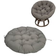 thumbnail image 2 of 19.6 Inch Water Resistant Papasan Cushion, 1 Pc Rocker Chair Pads, Hammock Seating Cushion for Hanging Egg Chair Folding Garden Sofa Patio Garden Swing Chair, Dark Gray, 2 of 9