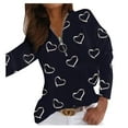 thumbnail image 2 of TIMIFIS T-Shirts à Manches Longues/courtes Décontractés Confortables pour Femmes - Automne, 2 of 6