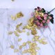 thumbnail image 3 of 100 piezas de confeti de doble cara con forma de corona dorada superbrillante, suministros para esparcir, decoración de mesa para bodas, fiestas, cumpleaños y festivales., 3 of 5