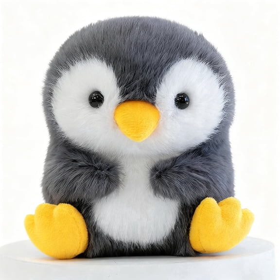 TIANCHANGZC Cute Penguin Stuffed Animal Plush, 5 Inch Small Penguin Plush Toy for Car Dashboard, Office Desk & Home Decor, Soft Lightly Scented Plush Gift