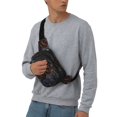 thumbnail image 6 of Lsque Five Nights At Freddy'S Pattern Square Double Layer Waist Bag, Durable Twill Fabric Waist Pack with Adjustable Belt,Outdoor Hiking, Running, Travel Waist Bag, 6 of 6