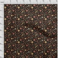 thumbnail image 4 of oneOone Cotton Poplin Black Fabric Asian Suzani Diy Clothing Quilting Fabric Print Fabric By Yard 42 Inch Wide, 4 of 5