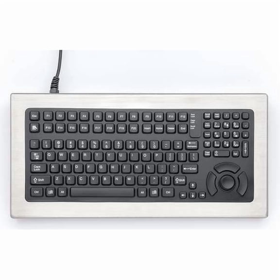 Ikey Keyboard,Black,1.8" H DT-5K-FSR-USB
