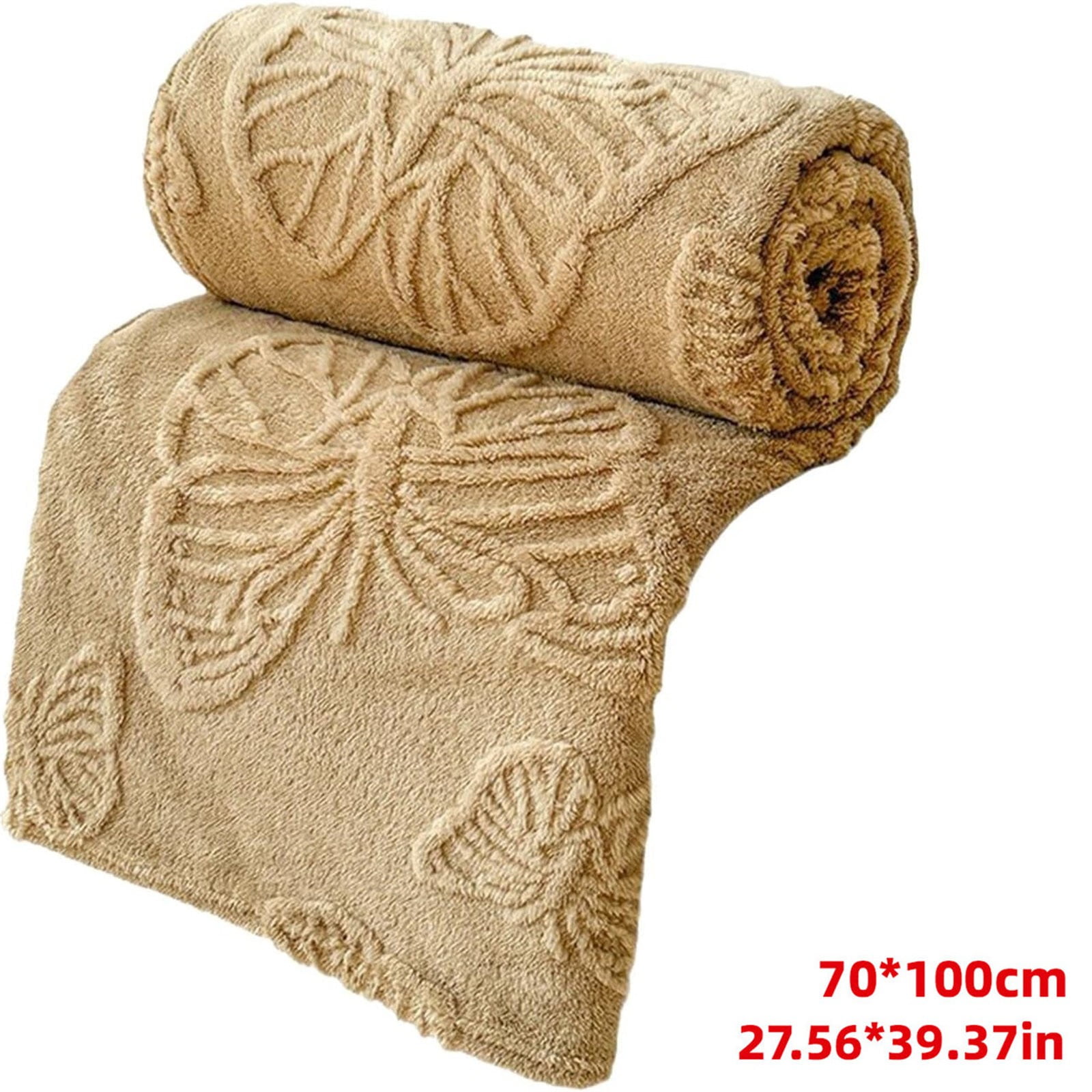 DAWANGGI Clearance Sale Long Blanket Lightweight Blanket Ultra Soft Warm Blanket Summer Quilt Blue Cloth for Bedroom Sofa Couch A Must-Have for Fall and Winter. Warming Device. Healthy and Harmless.