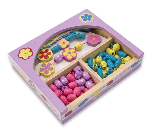 melissa and doug flower power bead set
