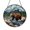 Acrylic 3.5 Inch, variant on Woodland Bear Scene Suncatcher – Nature Inspired Window Decor