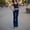 Navy, variant on Hrsba Solid Color Back 2 Piece Set for Women Sleeveless Top and Stretchy Long Pants Summer Outfits
