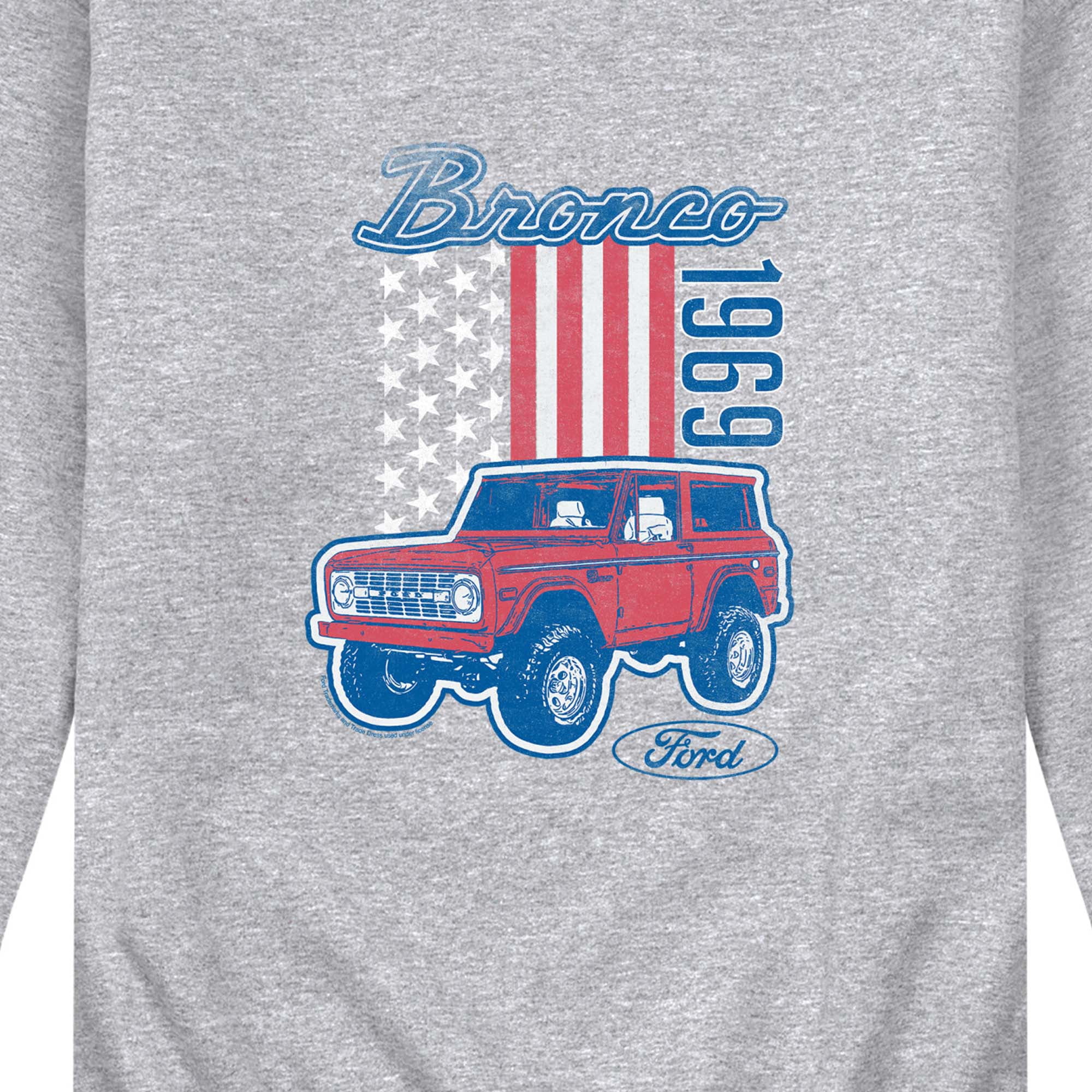 Ford - American Bronco 1969 - Men's Crew Fleece Sweatshirt