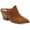 Brown, variant on Aqua College Womens Nia Suede Slip On Mules