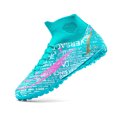 thumbnail image 3 of Zapatos de fútbol para hombre, botas de fútbol para entrenamiento al aire libre, AG/TF, hierba, antideslizante, tobillo alto, zapatillas cómodas, talla 35-45, novedad de 2022, 3 of 5