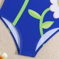 thumbnail image 7 of WRKEKC Girls Swimsuit Floral Print One Shoulder Cutout Sleeveless One Piece Bathing Suit 8-12 Years, 7 of 7