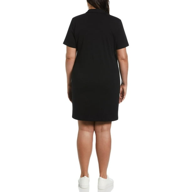 Rafaella Women's Plus Size Short Sleeve Mini Dress