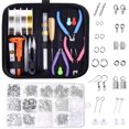 thumbnail image 1 of Jewelry Making Tools Kit, Jewelry Making Supplies Wire Wrapping Kit with Beading Needles, Jewelry Pliers, Elastic String and Earring Findings for Jewelry Necklace Repair, 1 of 5