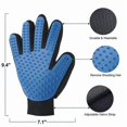 thumbnail image 4 of Deshedding Brush Glove Pet Gentle Efficient Massage Grooming, 4 of 5