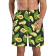 thumbnail image 1 of Fotbe Fresh Avocado Trajes de Baño Estampados para Hombre, Shorts de Verano de Secado Rápido, Ropa de Playa, Bañadores-Large, 1 of 6