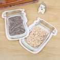 thumbnail image 4 of Food Jar Transparent Food Grade Storage Multipurpose Nuts Snacks Cookies Bag for Home, 4 of 8