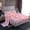 Pink M, variant on Feelyou Chic Pink Monogrammed M Twin Sheet Sets, Glitter Mermaid Scale Twin Fitted Sheet, Dreamy Princess Cartoon Flat Sheet, Breathable Home Decor, 3pcs