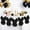 Black_Free Size, variant on Kchsji Big Bow Decorations for Holiday Parties, Weddings, Christmas, Birthday Celebrations, 12.99" x 10.63", Flock Material, Versatile Hanging Decoration for Walls, Windows, and More