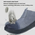 thumbnail image 3 of Slip On Safety Trainers Men Women Waterproof Boots Steel Toe Cap Work Shoes Lightweight Comfortable Walking Sneakers, 3 of 8