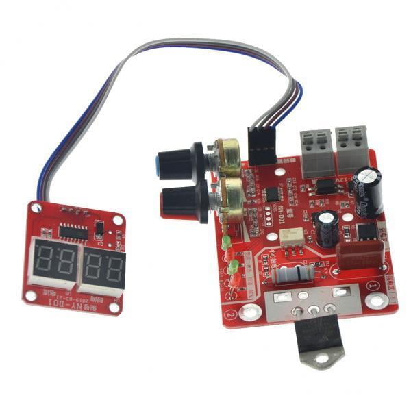 2x Microordenador de un chip del tablero del controlador de corriente del tiempo de soldadura por puntos 40 / 100A Zulema Tablero controlador de soldadura por puntos
