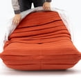 thumbnail image 5 of eChamp Large Bean Bag Chair for Adults,Upgrade Memory Foam Floor Sofa Teddy Plush Lounge Chair Couch,Red, 5 of 7