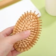 thumbnail image 5 of LEXSOMEO Hair Brush Bamboo Scalp Massage Comb Hair Massager Scalp Detangling Hair Brush Bamboo Comb Hair Comb Massage Comb For Hair, 5 of 5