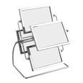 thumbnail image 1 of Elodie Rotating Photo Frame Display Card Holder Picture Frame for Bedroom Nursery Mum Waterwheel, 1 of 8