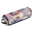 thumbnail image 6 of Hair Tool Organizer Bag with Heat Resistant Mat Removable Travel Storage Case for Hot Air Brushes Curling Irons Hedgehog Playing The Violin, 6 of 8