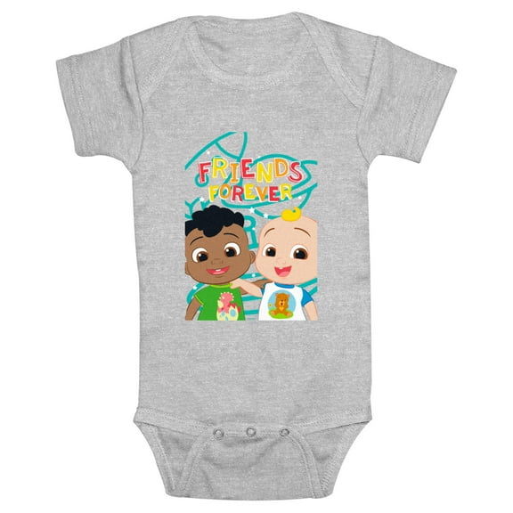 Infant's CoComelon Best Friends JJ and Cody Bodysuit