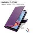 thumbnail image 5 of Funda para FOXDOCK Motorola Edge 50 Fusion– Cuero Premium, 3 ranuras para tarjetas, Protección contra impactos, 5 of 5