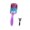 c, variant on Elastic Hollow Plastic Comb for Volumizing Styling Oil Head Hair Flexible Design Lightweight Handle Suitable for Various Hair Types and Professional Use