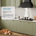 thumbnail image 3 of VIKIO 30 inch Ducted 900-CFM Black Wall-Mounted Range Hood with LED Lighting, 3 of 11