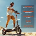 thumbnail image 2 of Scooter Eléctrico Patín Iscooter Ix3 1000w 40km/h 10 Todoterreno Con Asiento Electrico Scooter Plegable Adults Con App Iluminación Led Sistema De Amortiguación Doble Delantero Y Trasero, 2 of 8