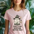 thumbnail image 5 of This Is My Resting Witch Face Graphic Tee Funny Unisex Shirt, White, Size 3XL, 5 of 6