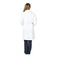 thumbnail image 2 of NATURAL UNIFORMS WOMENS WHITE LABCOAT 40 INCH 3 POCKET, 2 of 3