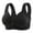 Black, variant on Everyday Bras for Women Sports Bras Women Sports Bras Pack Y Back Sports Bra Womens Bras No Underwire Front Closure Underwire Padded Bras for Women Womens Bras Push up Padded Tight Sports Grey 40