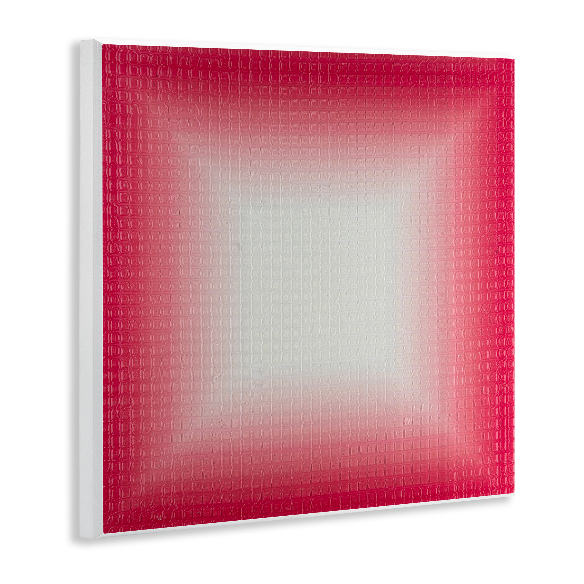 Stupell Industries Red Ombre Fade Abstract Painting Unframed Art Print Wall Art, 12 x 12