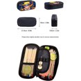 thumbnail image 3 of One Piece Anime Image Printing Pencil Case Storage Organizer Pouch Bag Stationery Box for Student /2, 3 of 3