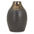 thumbnail image 4 of Trendy Calin Medium Bronze Top Vase, 4 of 5