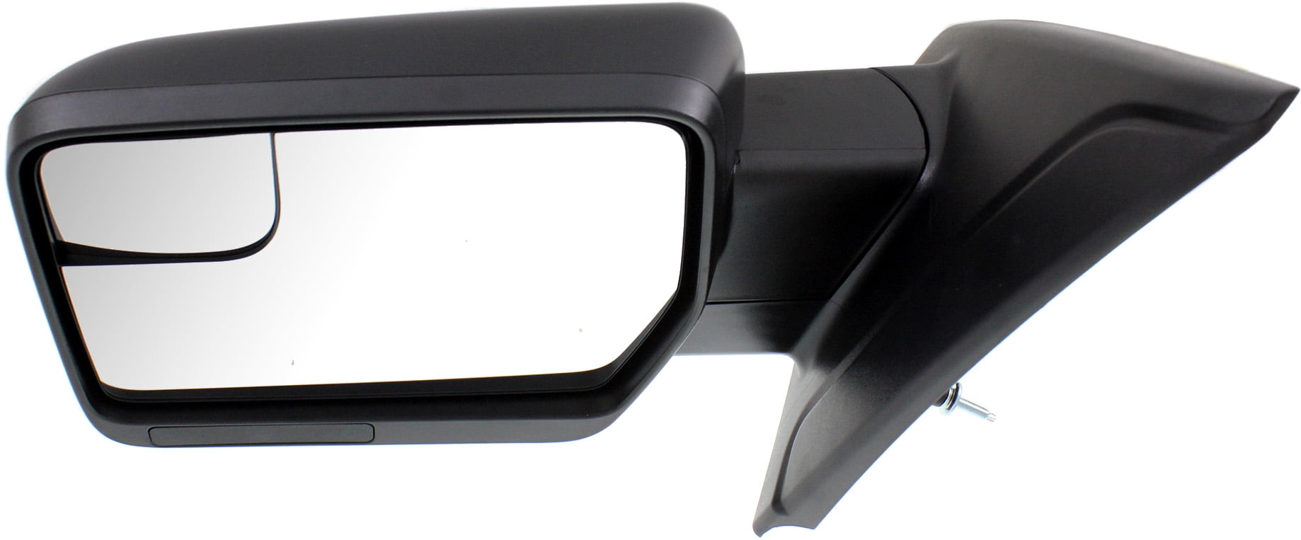 Mirror Compatible With 2011-2014 Ford F-150 Left Driver Side w/ Blind Spot Corner Glass Paintable Kool-Vue