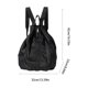 thumbnail image 3 of Mochila, saco de gimnasio de viaje plegable y ligero con compartimento principal con cremallera y correas con cordón, tela oxford, diseño plegable, 3 of 7