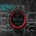 thumbnail image 3 of 3ps Reloj Digital 1251 Digitales Deportivo Para Mujer Hombre, 3 of 7