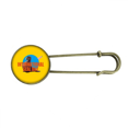 thumbnail image 1 of Broche de Metal antiguo Unbranded Día Internacional del sello EsES 7.5 cm, 1 of 3