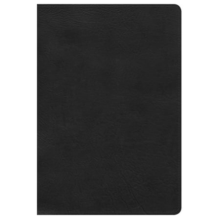 KJV Large Print Ultrathin Reference Bible, Black LeatherTouch, Indexed (Hardcover)