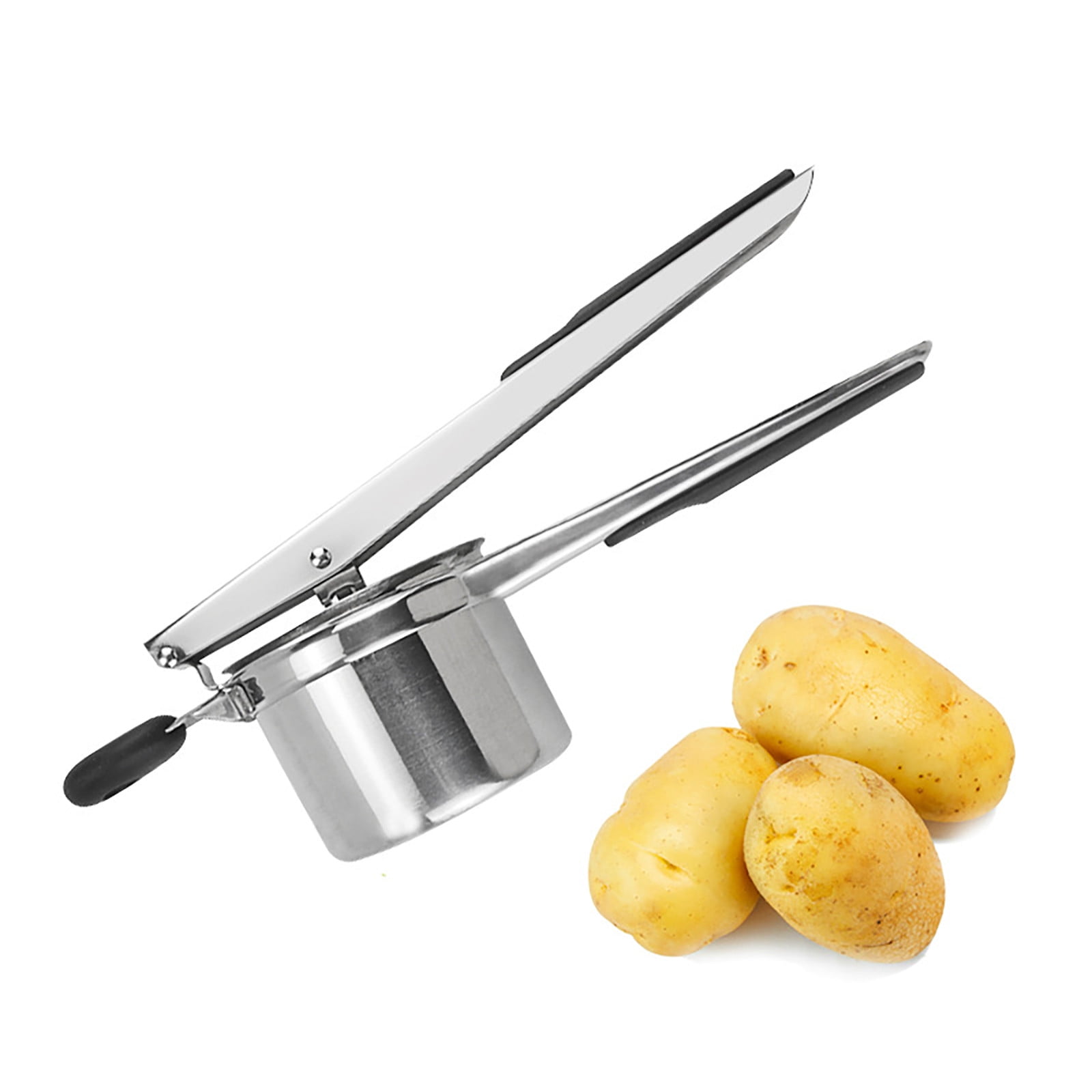 2PCS Potato Masher Stainless Steel, Mashed Potatoes Masher, Best Masher  Kitchen Tool for Bean(Rose Gold & Silver) - AliExpress
