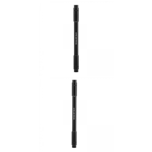 Adaptador QR de 2 a 3 piezas para bicicleta de 12 mm a 10 mm Adaptador de cubo de eje pasante 2 piezas 135-142 mm Cola Adaptador para bicicleta con eje pasante