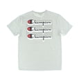 thumbnail image 2 of Champion Trp Script Mens Active Shirts & Tees Size S, Color: Grey/Blue, 2 of 3