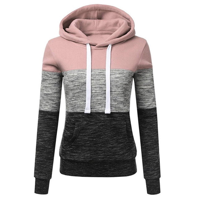 Ketyyh-chn99 Chandail à Col Rond pour Femmes, Décontracté, Léger, Coupe Ample, Manches Longues, T-Shirt à Col Rond pour Femmes, Rose, P