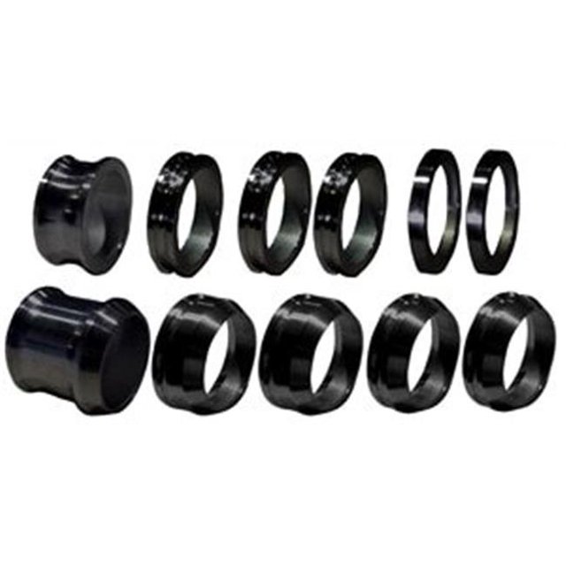 1,75 x 4,62 Po d'Aluminium 600 Essieu Entretoise&44; Noir